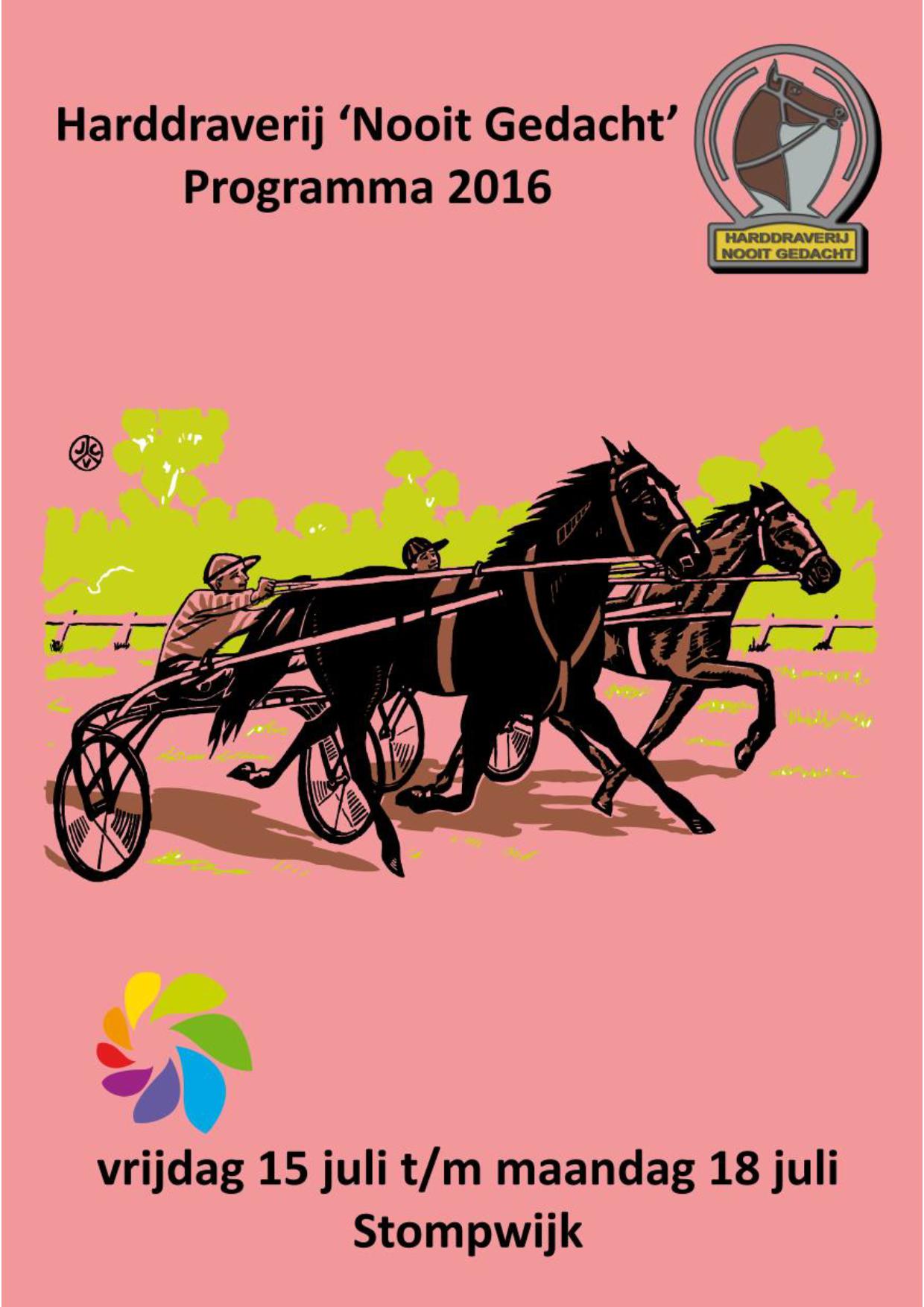 Programmaboekje Stompwijkse Paardendagen 2016