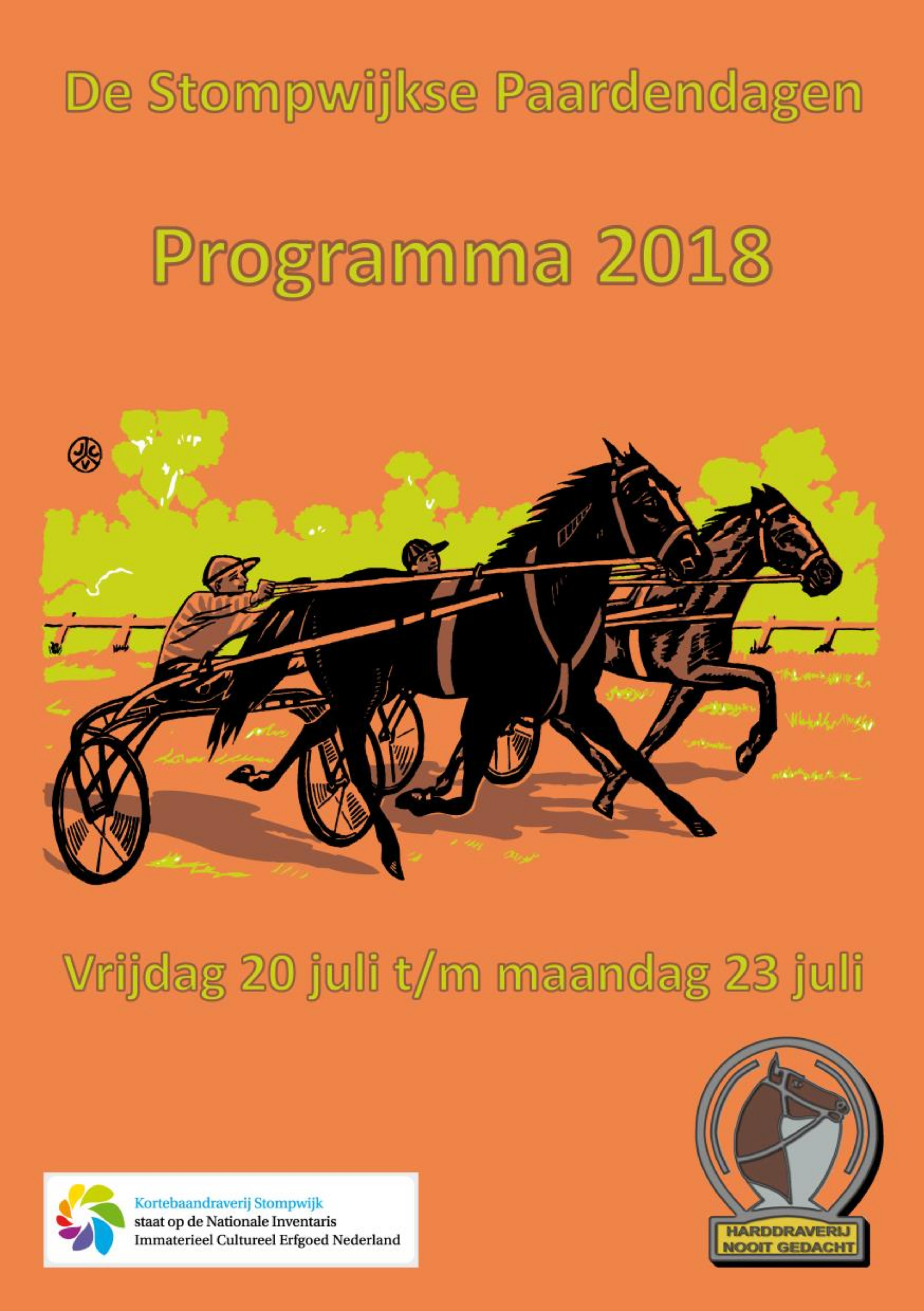 Programmaboekje Stompwijkse Paardendagen 2018
